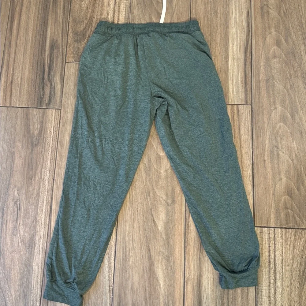 Zobha Green Jogger Pants with Drawstring